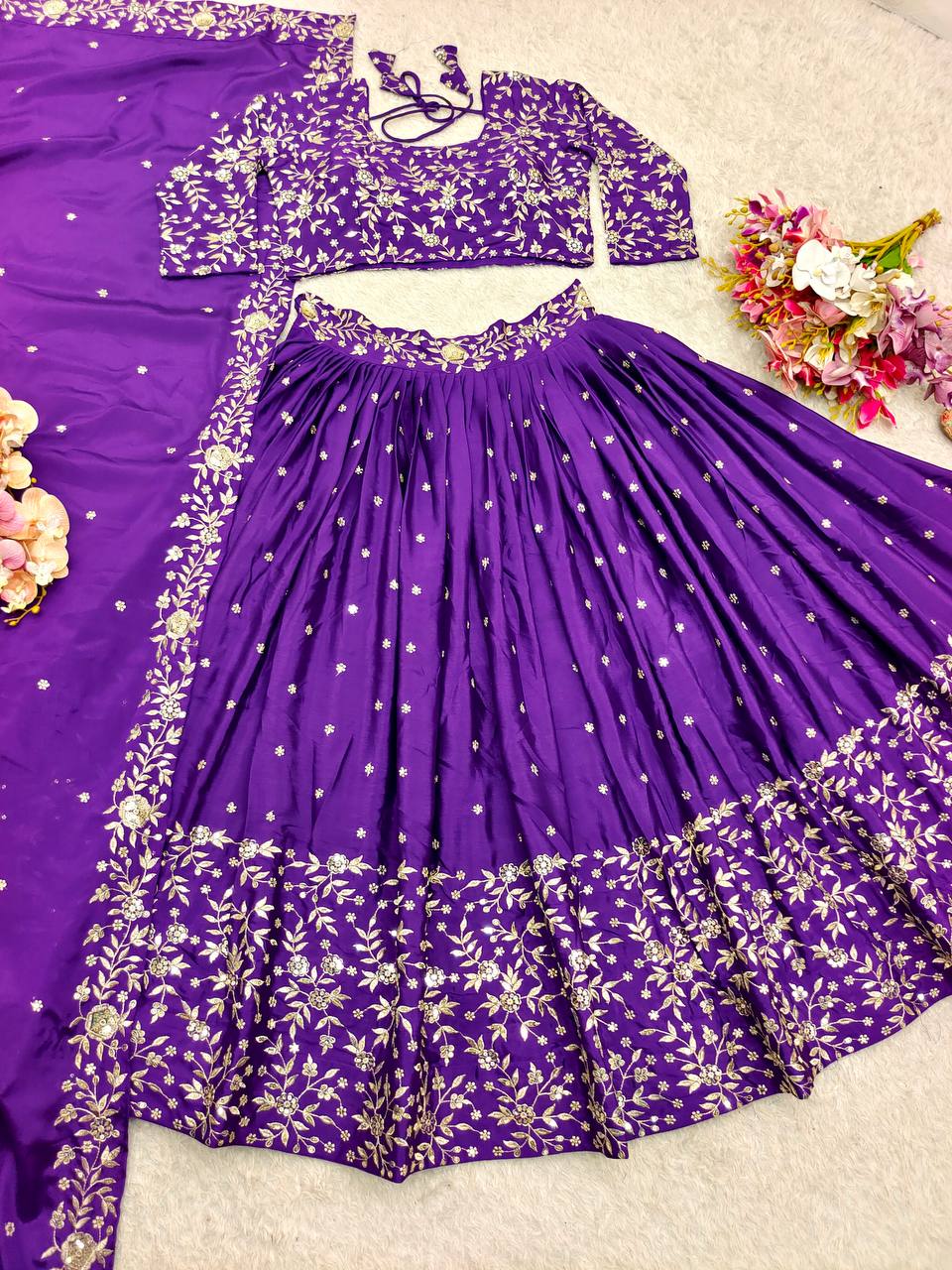 LEHENGAS CHOLI WITH DUPATTA