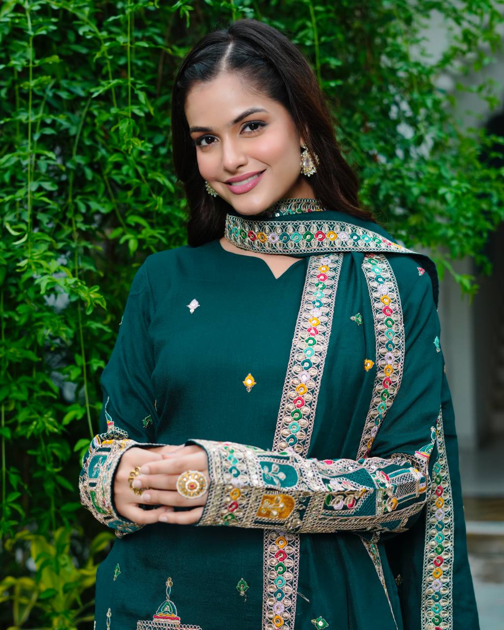 Top-Bottom And Dupatta Set