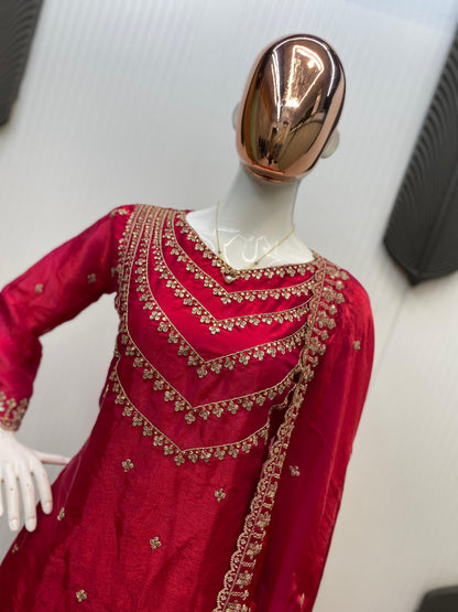 TOP & PENT WITH DUPATTA