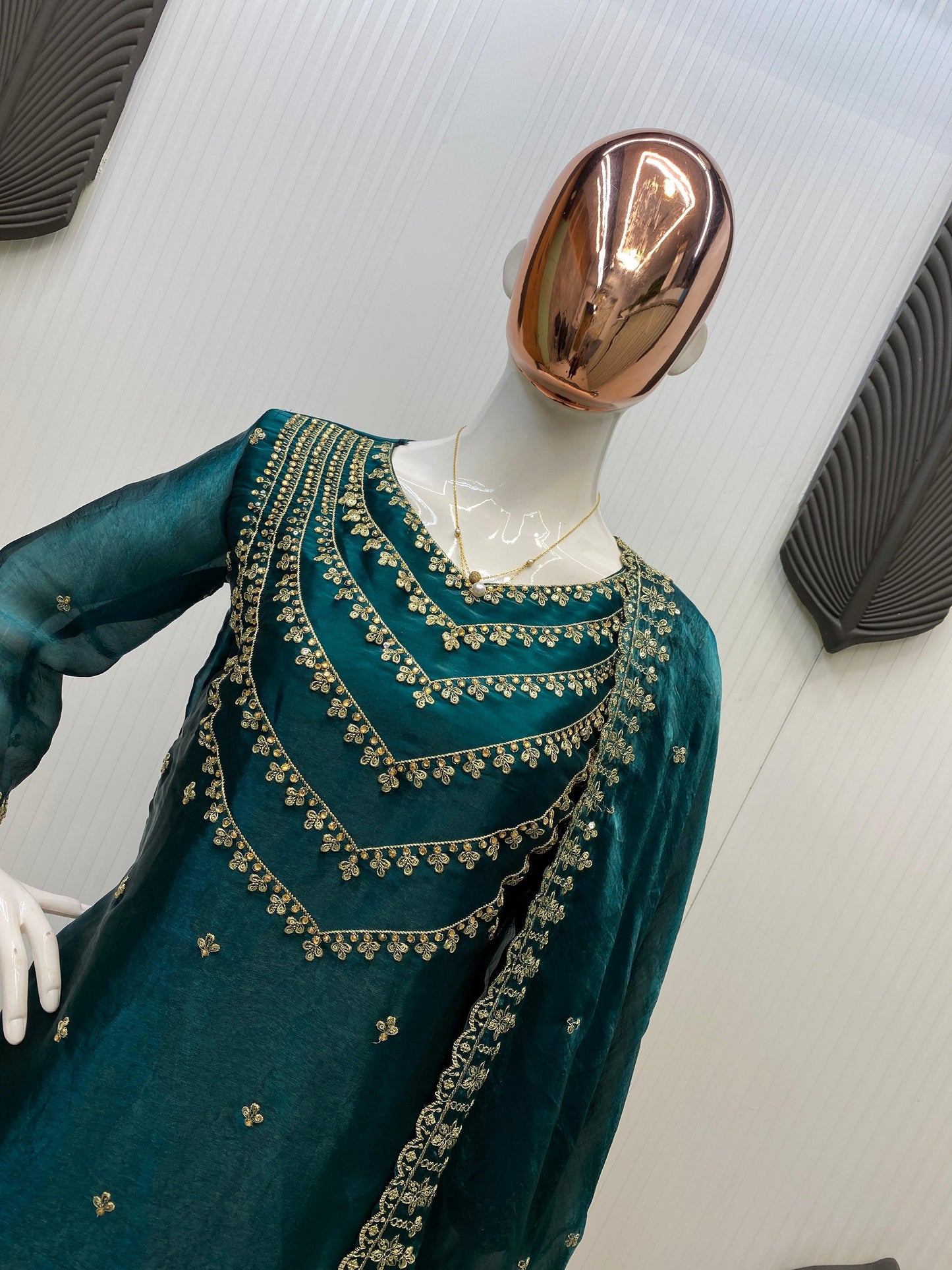 TOP AND PANT WITH DUPATTA