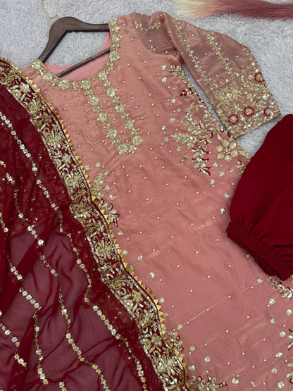 TOP PLAZZO WITH DUPATTA