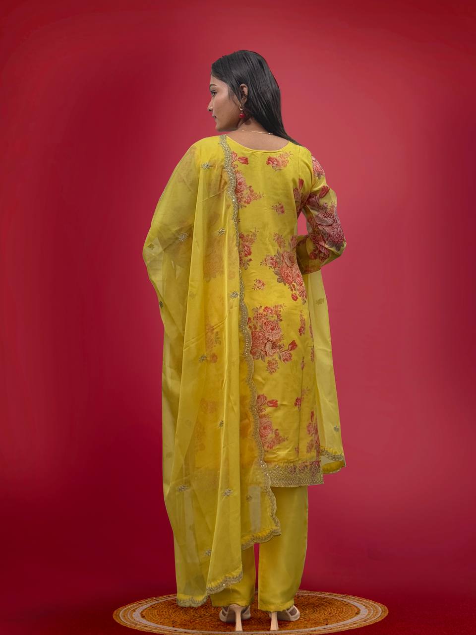 Top-Bottom And Dupatta Set Fully Stitched Ready To Wear