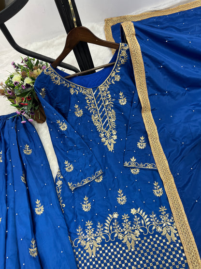 TOP - PLAZZO WITH  DUPATTA