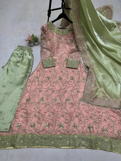 TOP AND PENT WITH DUPATTA