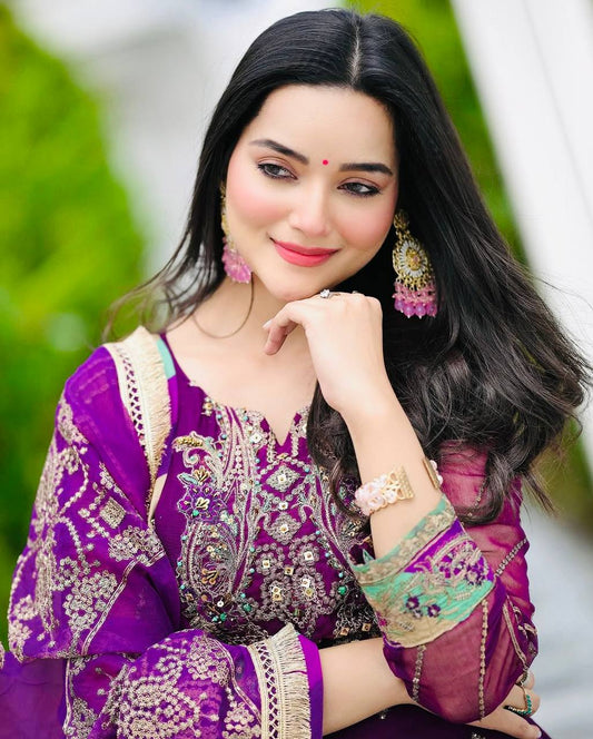 PARTY TOP PALLAZO & DUPATTA SET