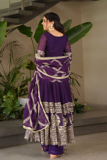 PARTY SHARARA SUIT & DUPATTA SET