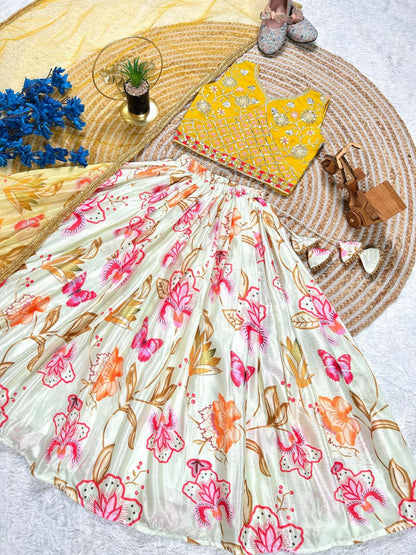 Lahenga - Blouse - Dupatta