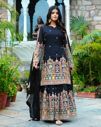 Top-Bottom And Dupatta Set