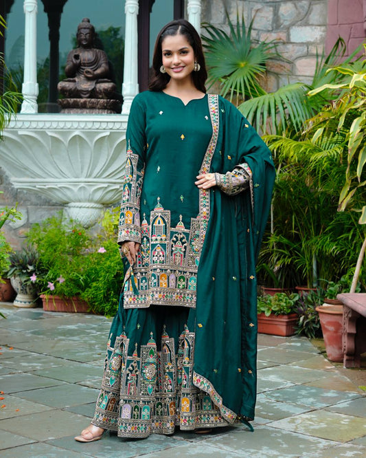 Top-Bottom And Dupatta Set