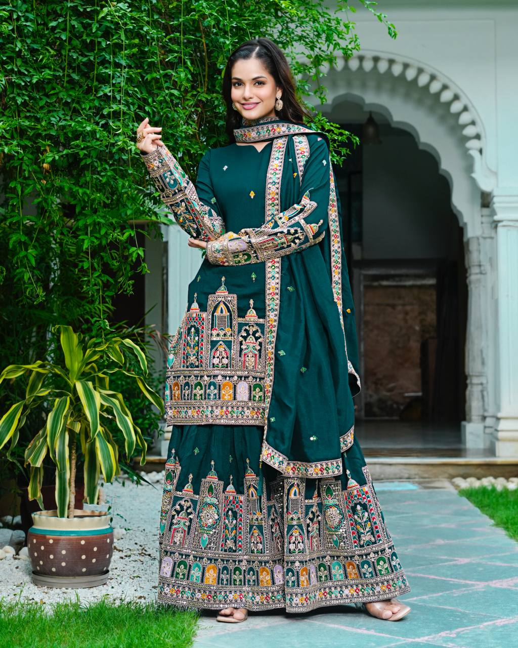 Top-Bottom And Dupatta Set