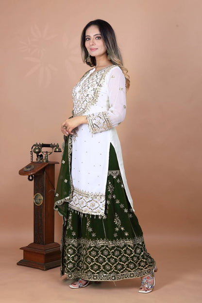 Top Sharara & Dupatta Set