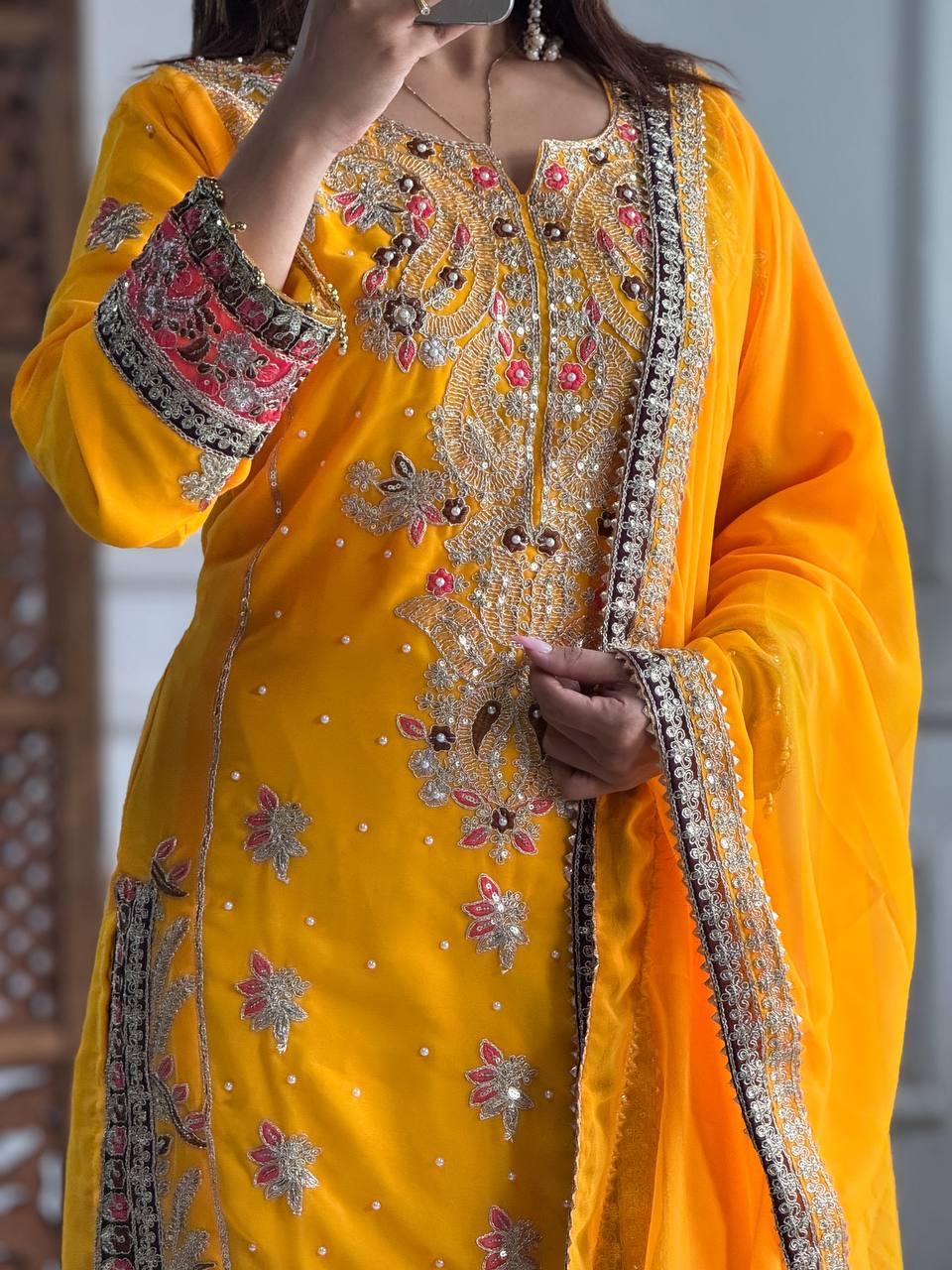 Kurti Pant 3 pcs pair