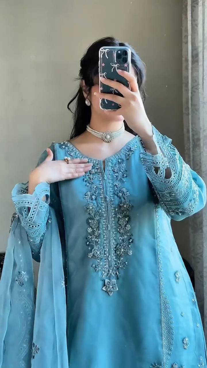 TOP & PENT WITH DUPATTA