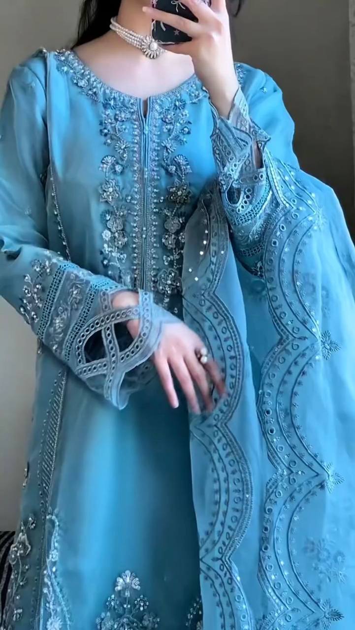 TOP & PENT WITH DUPATTA