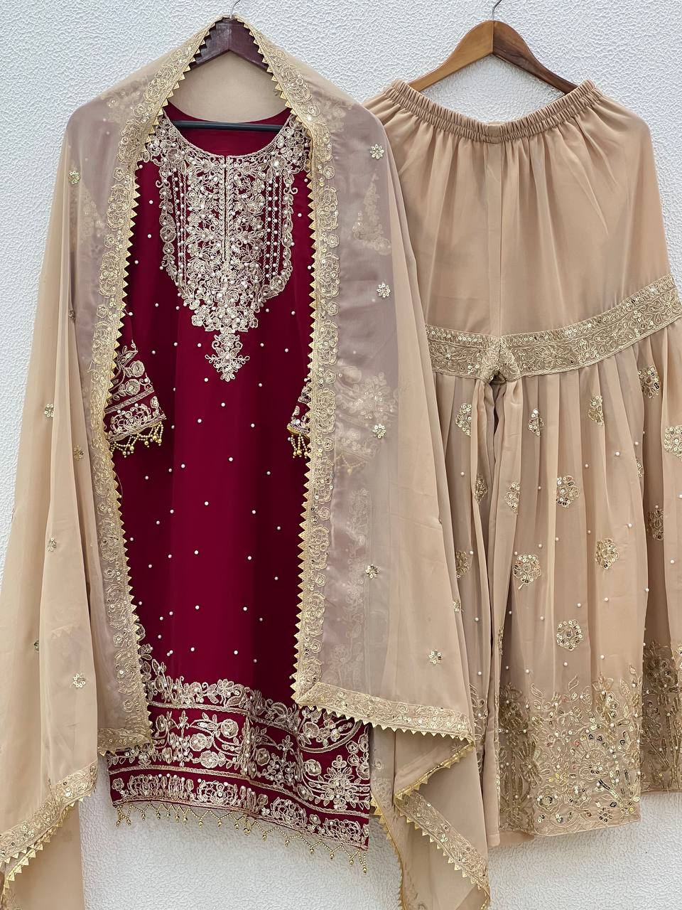 Top-Bottom And Dupatta Set