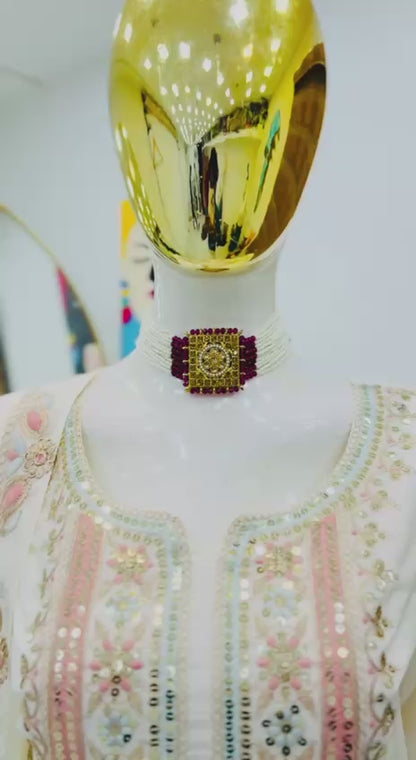 Top Sharara & Dupatta Set