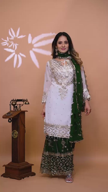 Top Sharara & Dupatta Set