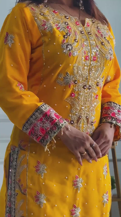 Kurti Pant 3 pcs pair